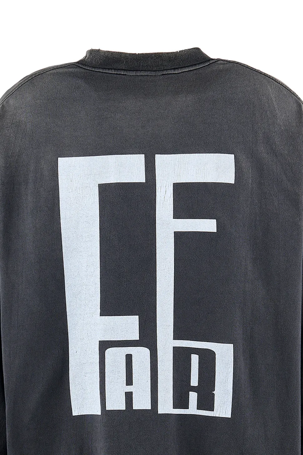 New in stock SAINT Mxxxxxx × FEAR OF GOD FG_LS TEE/SNT OF GOD/BLK FOG co-branded model SAINT OF GOD/ETERNAL prayer sight long sleeves, washed black S-XL, this season's major co-branded model, FOG manager JERRY personally carries the goods. The SAINT OF GOD series of co-branded products has gained quite a lot of buzz. Customized original co-branded SAINT OF GOD main label/washed label. Top-notch printing technology. Using silver sand and cracked pulp on the front and rear panels and heavy washing water to create a natural washed effect of printing, deep restoration
